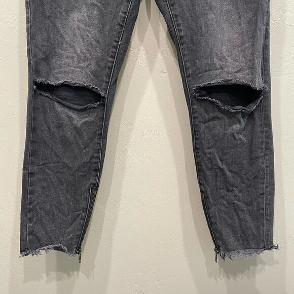 One Teaspoon High Waist Freebird Rigid Skinny Leg Jeans - Size: 27 - Picture 4 of 8